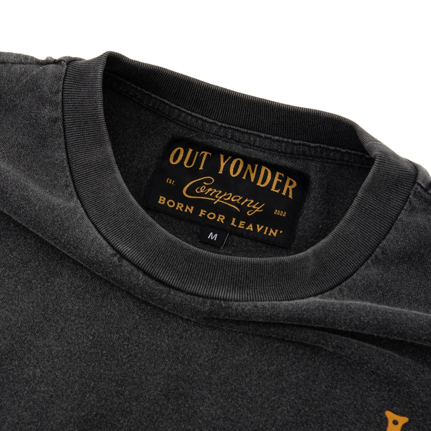 Wander Boxy Tee (Vintage Black)