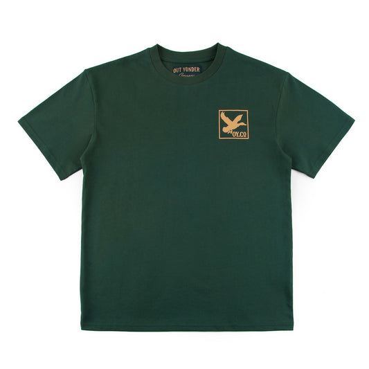 Limits Lanyard Tee (Dark Green)