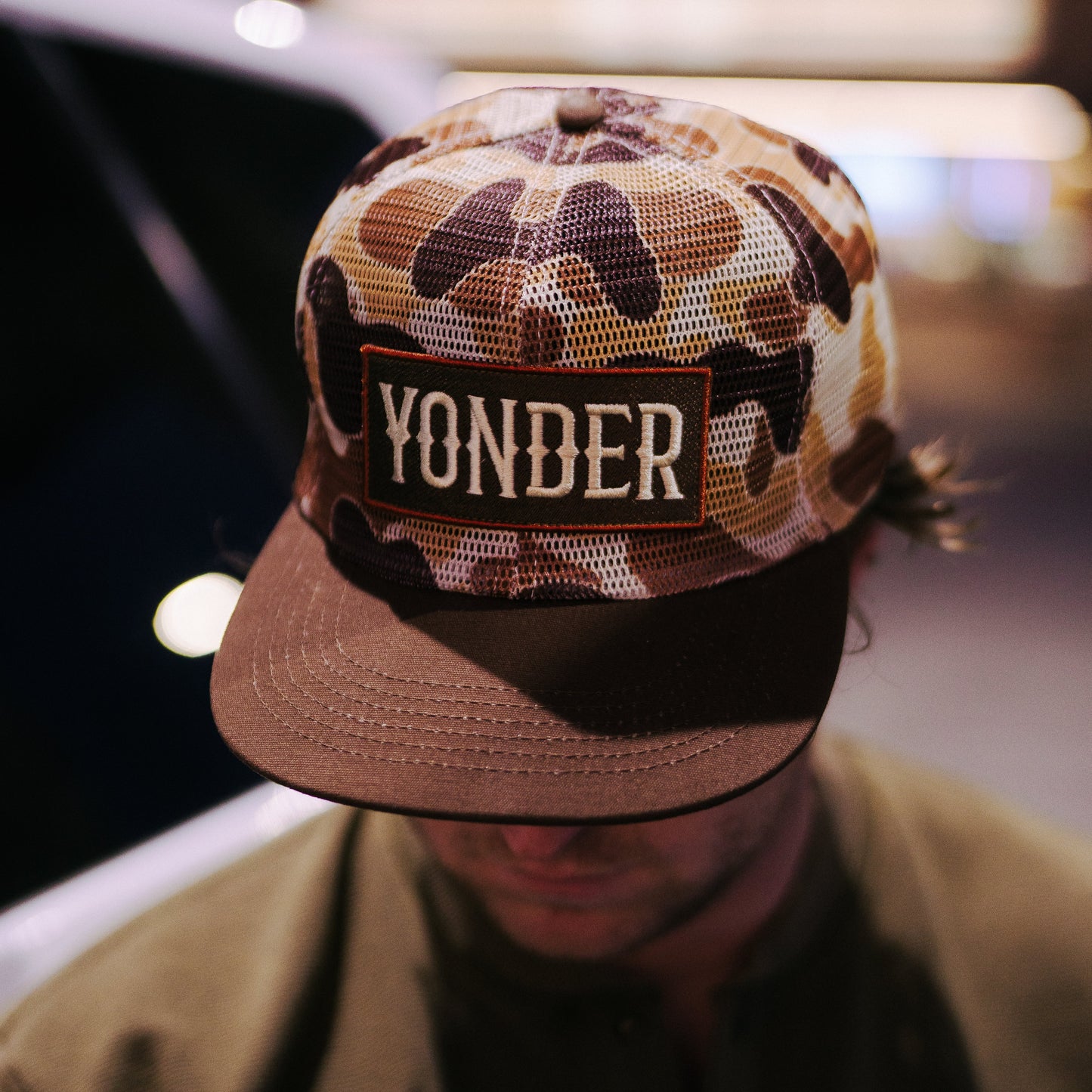 Mesh Camo SnapBack