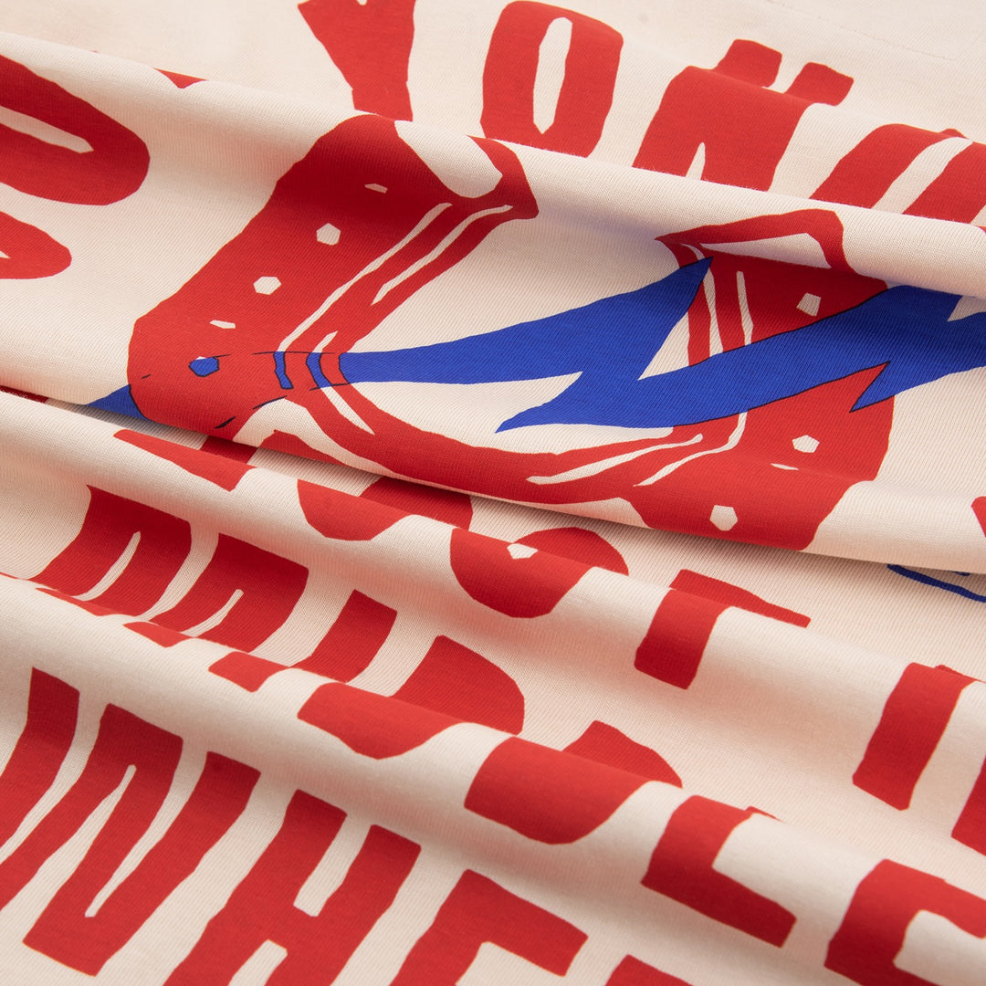 Get Lost Boxy Tee (Natural)
