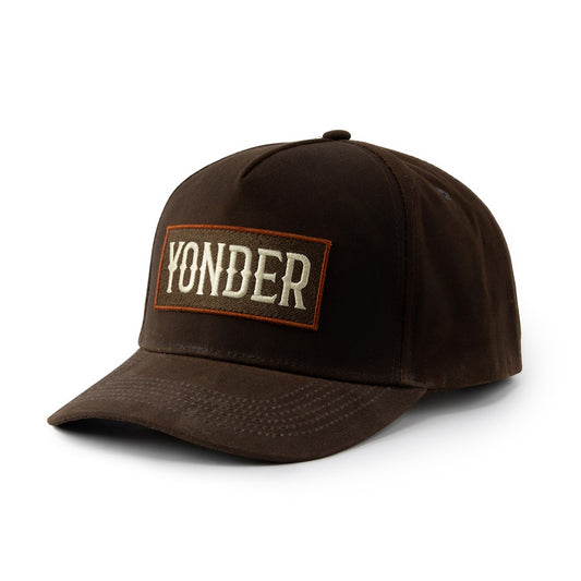 Brown Waxed SnapBack
