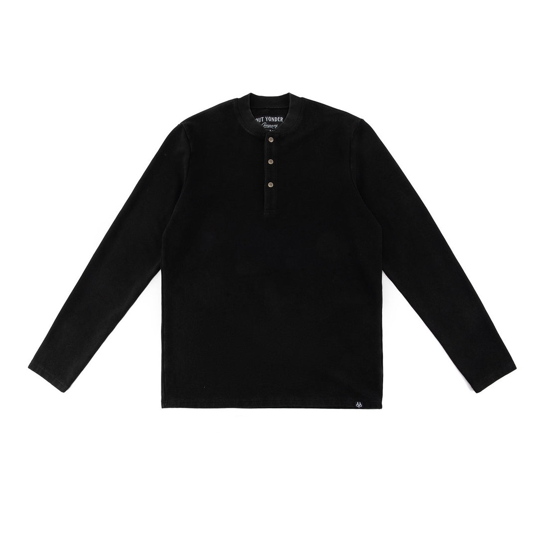 Woven Heritage Henley (Midnight)