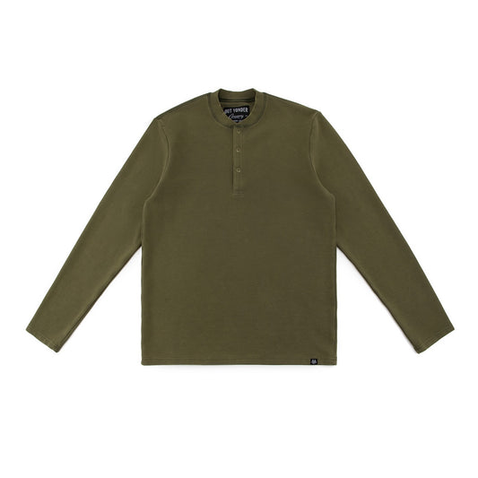 Woven Heritage Henley (Moss)