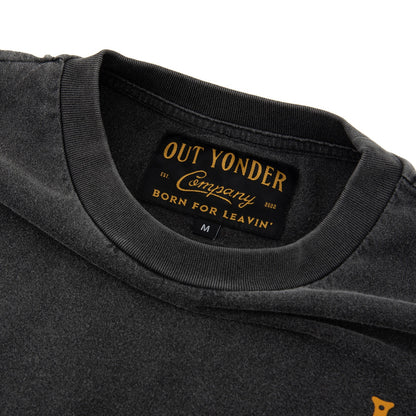 Wander Boxy Tee (Vintage Black)