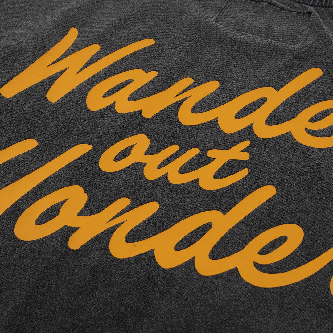 Wander Boxy Tee (Vintage Black)