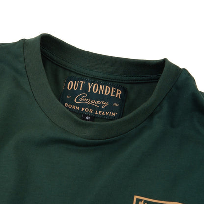 Limits Lanyard Tee (Dark Green)