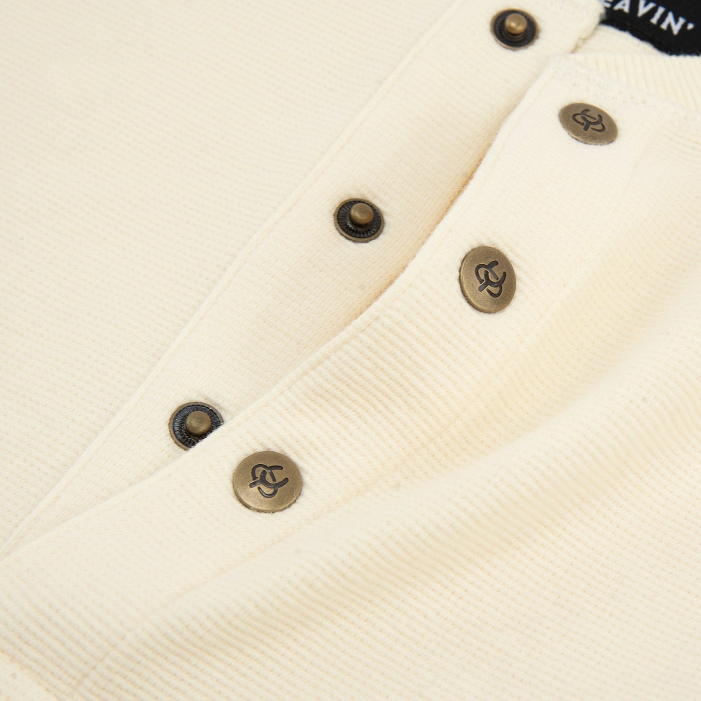 Woven Heritage Henley (Natural)