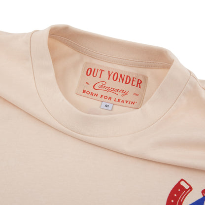 Get Lost Boxy Tee (Natural)