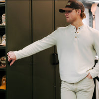 Woven Heritage Henley (Natural)