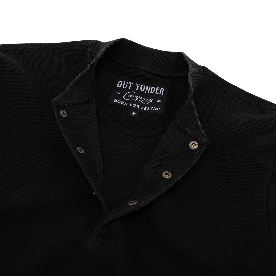 Woven Heritage Henley (Midnight)