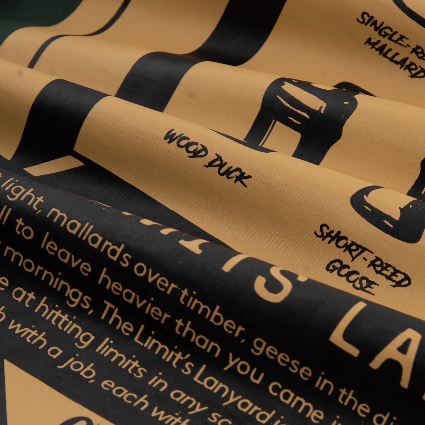 Limits Lanyard Tee (Dark Green)