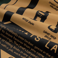 Limits Lanyard Tee (Dark Green)