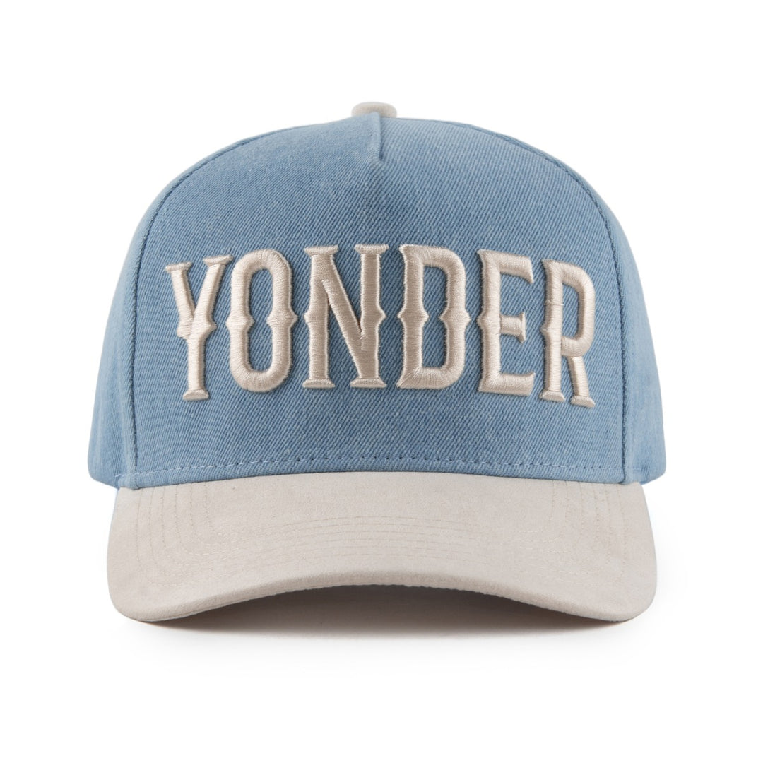 Denim & Suede SnapBack