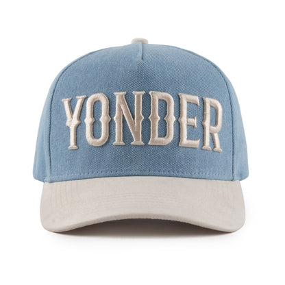 Denim & Suede SnapBack