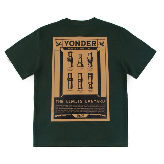 Limits Lanyard Tee (Dark Green)
