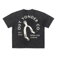 Spur Boxy Tee (Vintage Black)