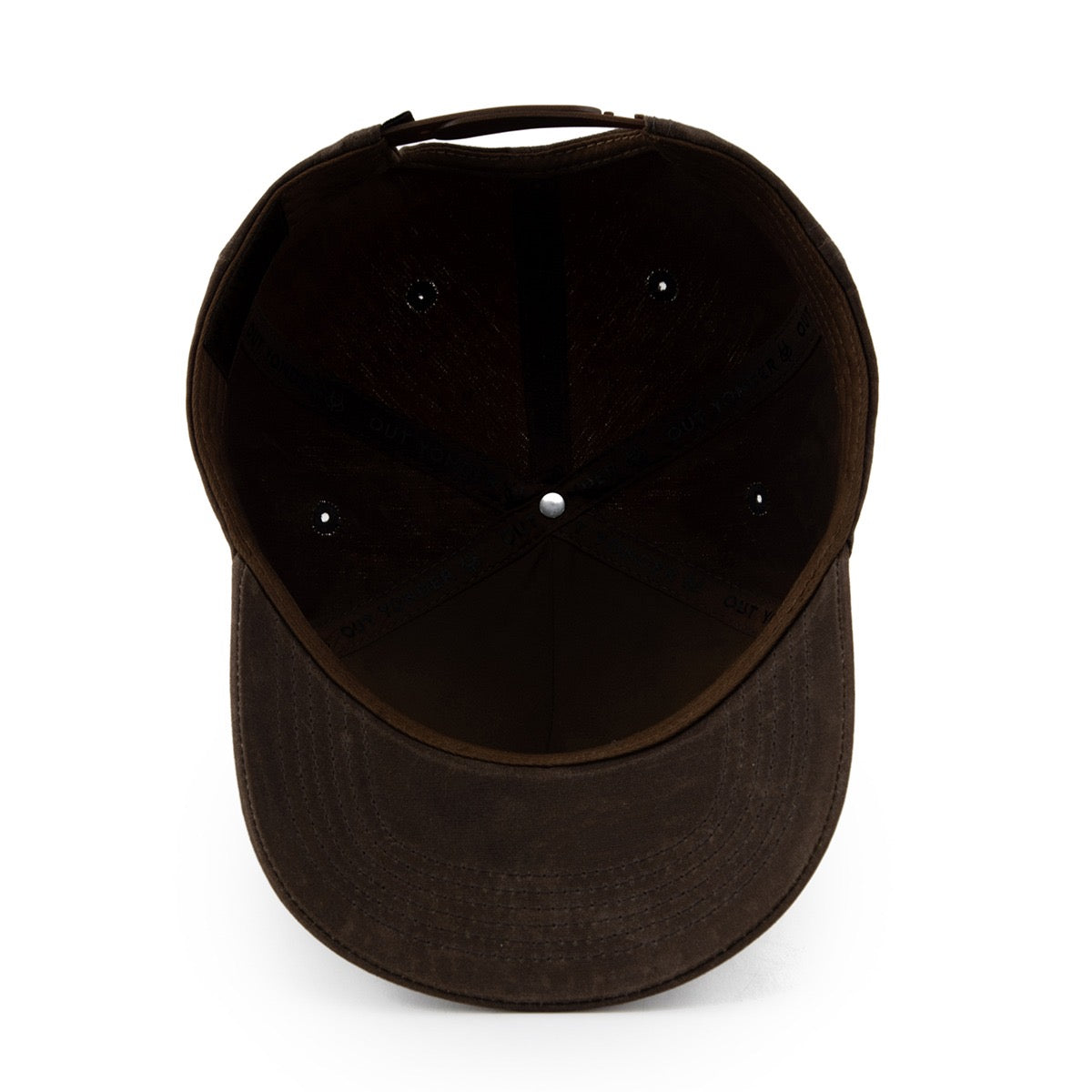 Brown Waxed SnapBack
