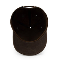 Brown Waxed SnapBack