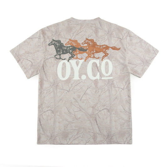 Wild Horses Tee (Faded Camo)