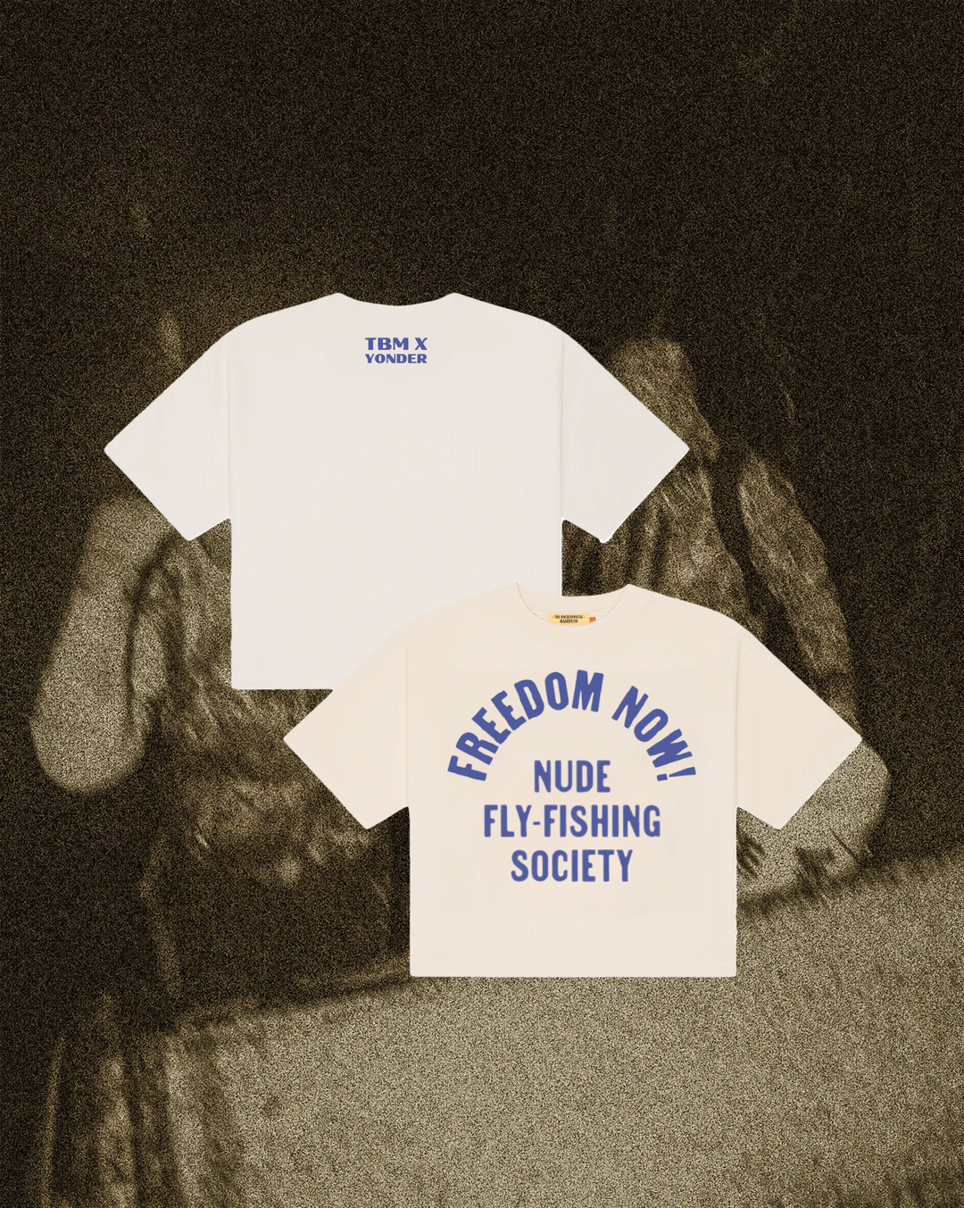 Freedom Now! (Fly Fishing)Tee – TBM x Yonder Collab