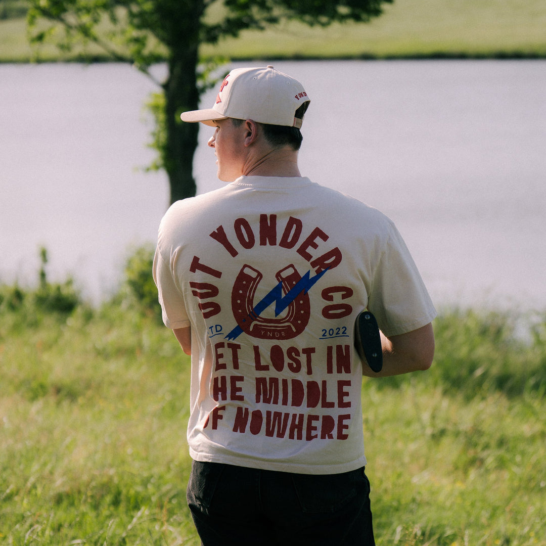 Get Lost Boxy Tee (Natural)