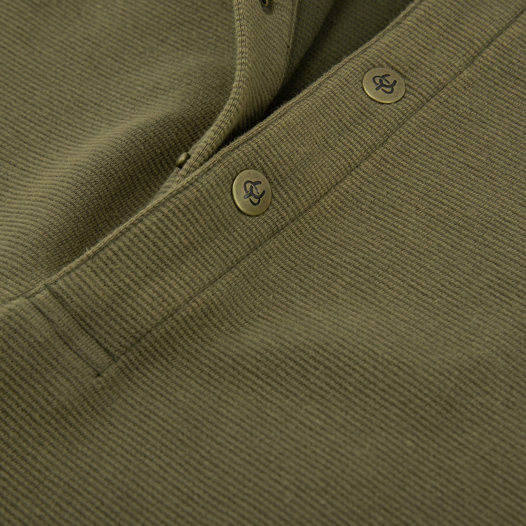 Woven Heritage Henley (Moss)